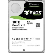 Seagate Exos X10 Enterprise ST10000NM0086 3.5" 7200 RPM 10 TB SATA 3 HDD