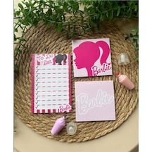 Barbie Notepad/memopad Not Defter Seti