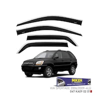 Kia Sportage Cam Rüzgarlığı Kromlu 2006-09 Niken