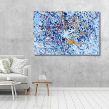 Soyut El Yapımı Yağlı Boya Tablo 105x74cm