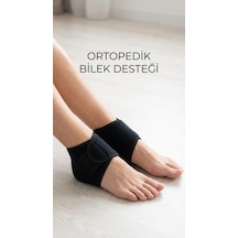 Silikon Tabanlı Ortopedik Çorap Seti Topuk Desteği Nasır Çatlak Koruma