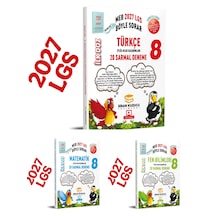 2027 8.sınıf Lgs Türkçe-matematik-fen İlk Doz Deneme 3'lü Seti Sinan Kuzucu