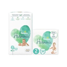 Prima Pampers Harmonie Bebek Bezi Beden:1 50 Adt + Beden:2 39 Adet