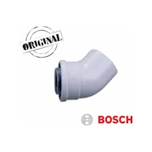 Bosch Uyumlu Kombi 45°Yoğuşmalı Hermetik Dirsek (60/100)