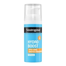 Nemlendirici Fluid Hydro Boost Spf 50 50 Ml Pompalı Şişe Hyalüronik Asit, Provitamin B5 Ve Niasinamid İçeren Yüz Bakımı Güneş Korumalı Nemlendirici Bakım