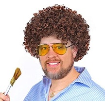 Bob Ross Bonus Peruk Kahverengi Renk 120 Gr Standart