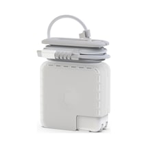 Macbook Şarj Adaptör Kılıfı 60w Magsafe 1-2 61w 67w Usb-c Uyumlu A1708 A1989 A2159 A2338 A2442 A2779 Sert Koruyucu Adaptör Kapak Kablo Düzenleyici Şeffaf