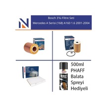 Mercedes A Serisi 168 A160 1.6 2001-2004 Bosch 3'lü Filtre Seti