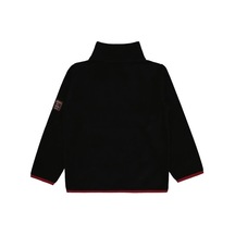 Civil Boys Fermuarlı Armalı Polar 10-13 Yaş Sweatshirt - Siyah
