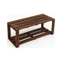 Çok Amaçlı Ahşap Bench Kahverengi Kahverengi