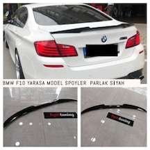 Bmw F10 Yarasa Spoiler. Piano Black Boyalı Abs A+ Kalite