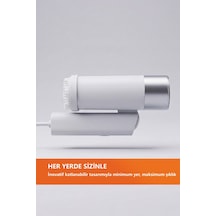 2'si 1 Arada Katlanabilir Güçlü Buharlı Dikey Taşınabilir Portatif El Tipi Kırışıklık Giderici SL-006