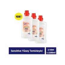 Sensitive Yüzey Temizleyici 3 Adet X 1500 Ml 3'lü Set