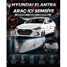 Hyundai Elantra Araç Ön Cam Güneşliği Katlanabilir Şemsiye Oto Güneşlik Uv Korumalı Gölgelik Araba Oto Şemsiyesi