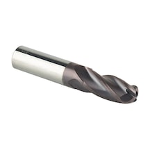 Çağ 4 Ağızlı Karbür Küresel Elmas Parmak Freze End Mili 16.0 Mm