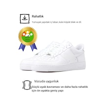 Trend Süper Rahat 4 Mevsim Unisex Günlük Yürüyüş Spor Ayakkabı Beyaz
