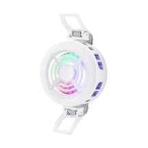 Klipsli Telefon Soğutucu Fan Rgb Beyaz K56 Tg 5klfk5h