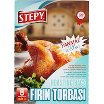 4 Adet Stepy Yanmaz Fırın Torbası 48 Li
