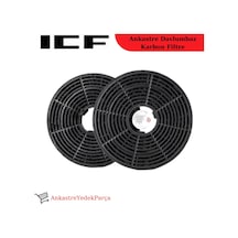 Icf Davlumbaz Aspitarör Karbon Filtre Bacasız Kullanım Kömür - 484608849