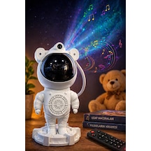 Glr Mxs-003 Uzay Astronot Gökyüzü Lazer Projeksiyon Ve Bluetooth Hoparlör Gece Lambası