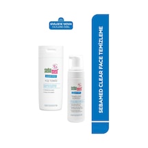 Akne Eğilimli Ciltler İçin Siyah Nokta Karşıtı Temizleme Köpüğü Ve Tonik Set 200 Ml + 150 Ml