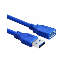 Px-1710 10 Metre Usb 3.0 Uzatma Kablosu, Usb Erkek Dişi Ek Kablosu, Mavi Usb A Male To Female Extension Cable Genel
