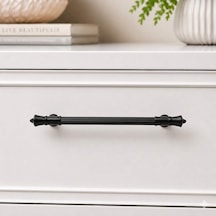 System Mobilya Kulbu Siyah 128mm Kulp Sy4675 0128 Al6-al6 Çok Renkli