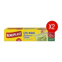 Çift Kilitli Dondurucu Torbası Orta Boy 12li X 2 Adet