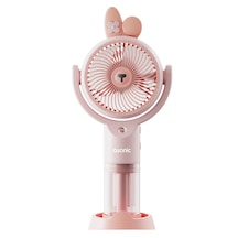 Asonic Afn26 Pembe 400mah 2 Kademe Nemlendirici Sprey Usb Fan