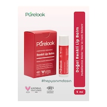 Purelook Organik Sertifikalı Renkli Dudak Balmı 5 ML