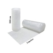 Balonlu Ambalaj Naylonu 100 Cm X 5 Metre 40 Gram Patpat Havalı Ambalaj Naylonu Rulo Sarım