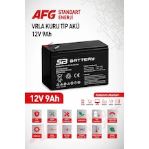 Sb Battery 12v 9ah Bakımsız Kuru Akü