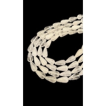 19x10 Mm Kristal Kuvars Taşı Dizi
