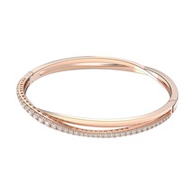 5620552 Swarovski Bilezik Twıst:Bangle  Whıte/Ros