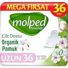 Molped Pure & Soft Hijyenik Ped Uzun 36'lı
