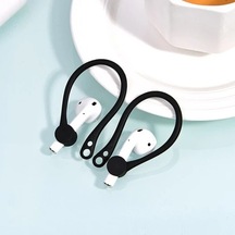 Kuulaa Apple AirPods Uyumlu İçin Çengeli Kulaklık Kancası Tutucu Anti-lost- 5775 Standart