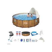 Bestway Gölgelikli Prefabrik Havuz Seti 549x122cm BW548 56977