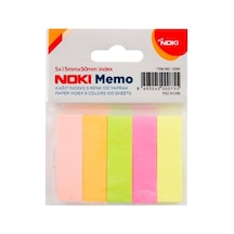 Noki Memo Kağıt Index 5x15x50mm 500 Lü 12060 2li Paket 898385745825