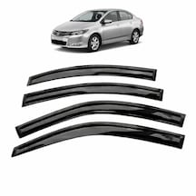 Honda City 2008-2012 Slim Cam Rüzgarlığı 4 Parça