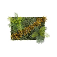 Dikey Bahçe Duvar Paneli 120x80cm Model23 Yeşil