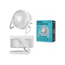 Usb Şarjlı - Pvc Gövde 14.5x14.1cm Masa Üstü Fan - Vantilatör Efn-505 5047