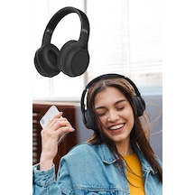 Kulak - 879 - Üstü Kablosuz Bluetooth Kulaklık Gürültü Önleyici Uzun - Glblseme - Şarj Süreli