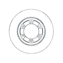 Ön Fren Aynası Mazda Pıck-up B 2500 87-93 -pıck-up E 2600 87 272x22x6dlxhavalı Uc8633251-uc8633251x