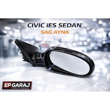 Honda Civic İes 1996 2001 Sedan Uyumlu Sağ Ayna