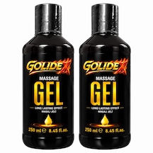 Golidex Massage Gel 250 Ml Su Bazlı Kaydırıcı 2 Adet