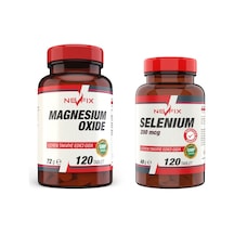 Nevfix Selenyum 200 Mcg 120 Tablet Magnezyum 250 MG 120 Tablet