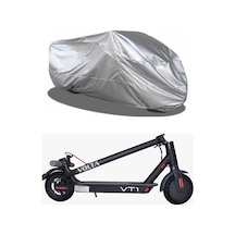 Zifona Elektrikli Scooter Brandası Örtü Koruma Branda 45 x 140 CM Su Geçirmez Gri