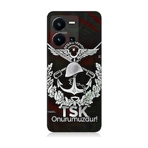 Vivo Y35 Uyumlu Tsk Onurumuzdur Desenli Silikon Kılıf