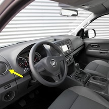 VW Amarok 10-12 Kabin Havalandırma Klima Mazgalı Siyah 2H0819703E