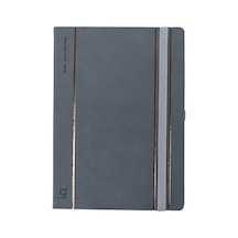 Burg Defter Çizgili 17x24 - Gri